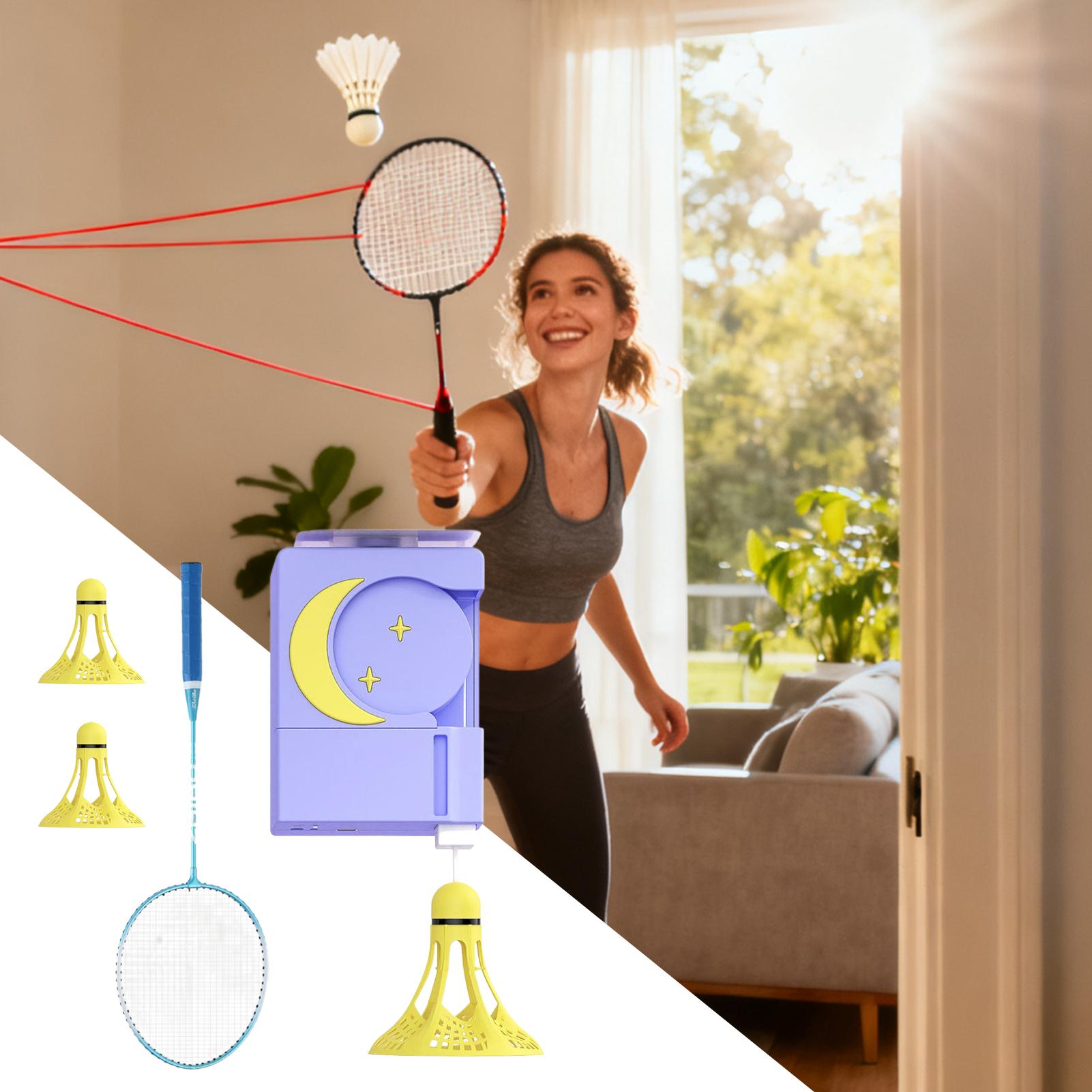 Badminton Rebound Trainer - Adhesivo de rebote para práctica de