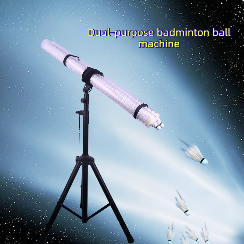 Badminton Rebound Trainer - Servidor de bádminton portátil, tubo de