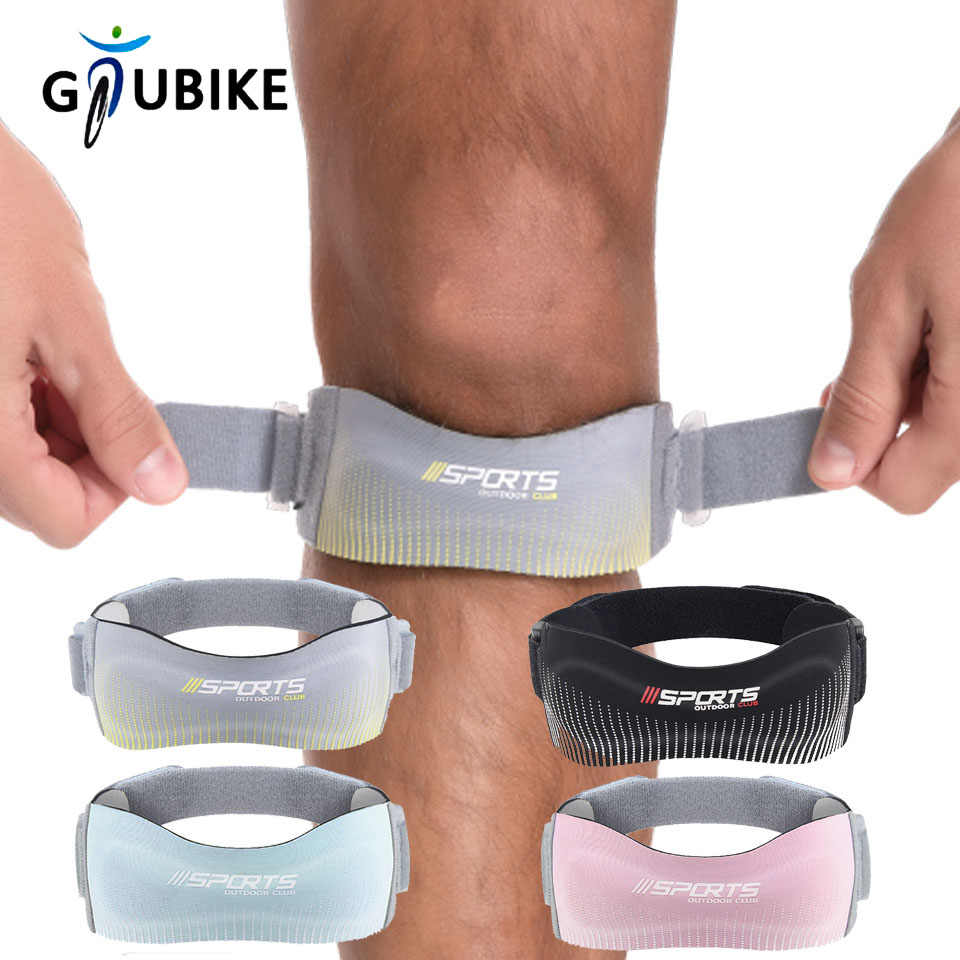 Knee Brace Badminton - GTUBIKE 1PCS Rodillera ajustable con correa,
