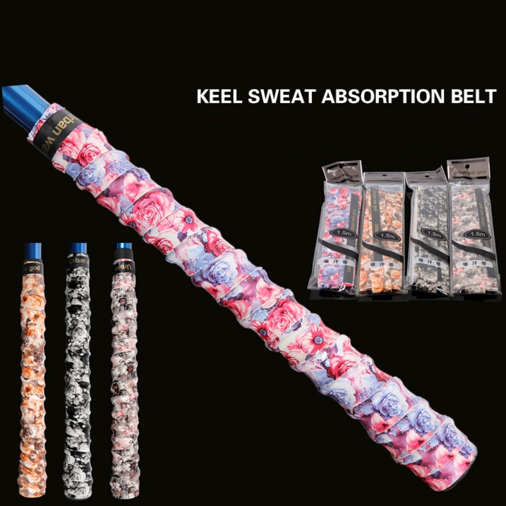 Badminton Grip Tape - Caña de pescar antideslizante de 1,5