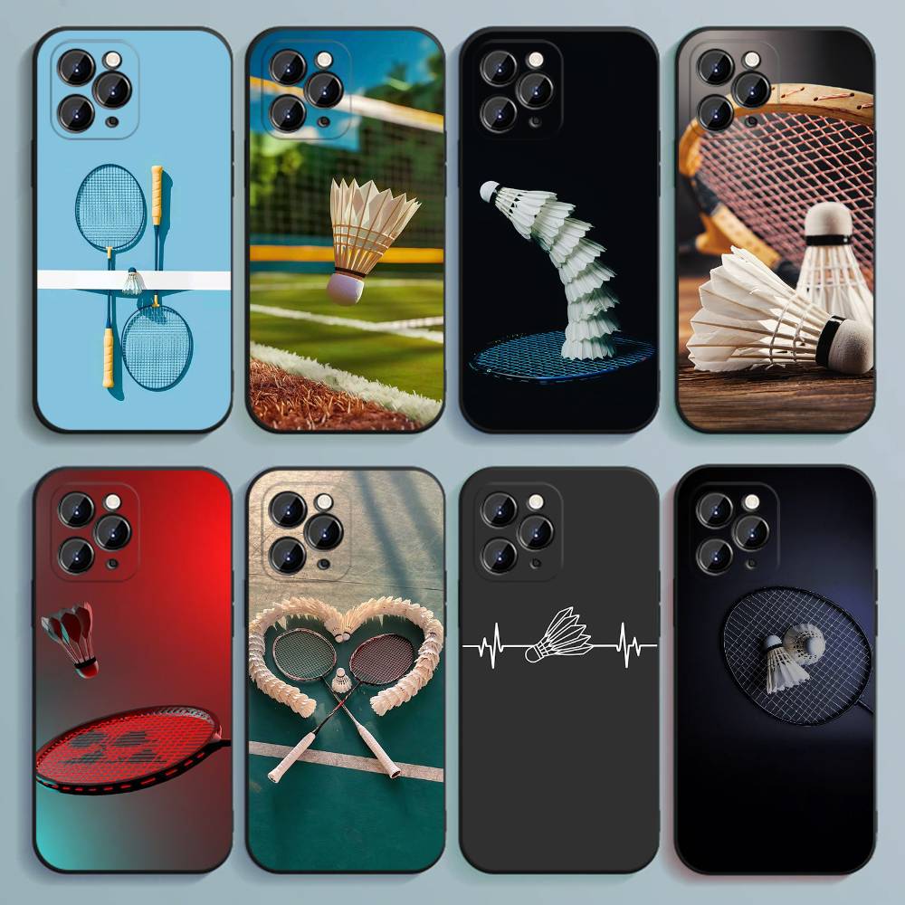 Funda de teléfono deportiva pa - Badminton Quotes reseña y precio