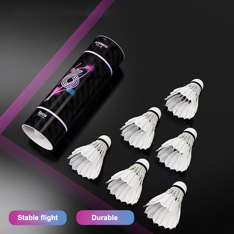 3/6 Piezas de Volantes de Bádm - Badminton Shuttlecock reseña y precio