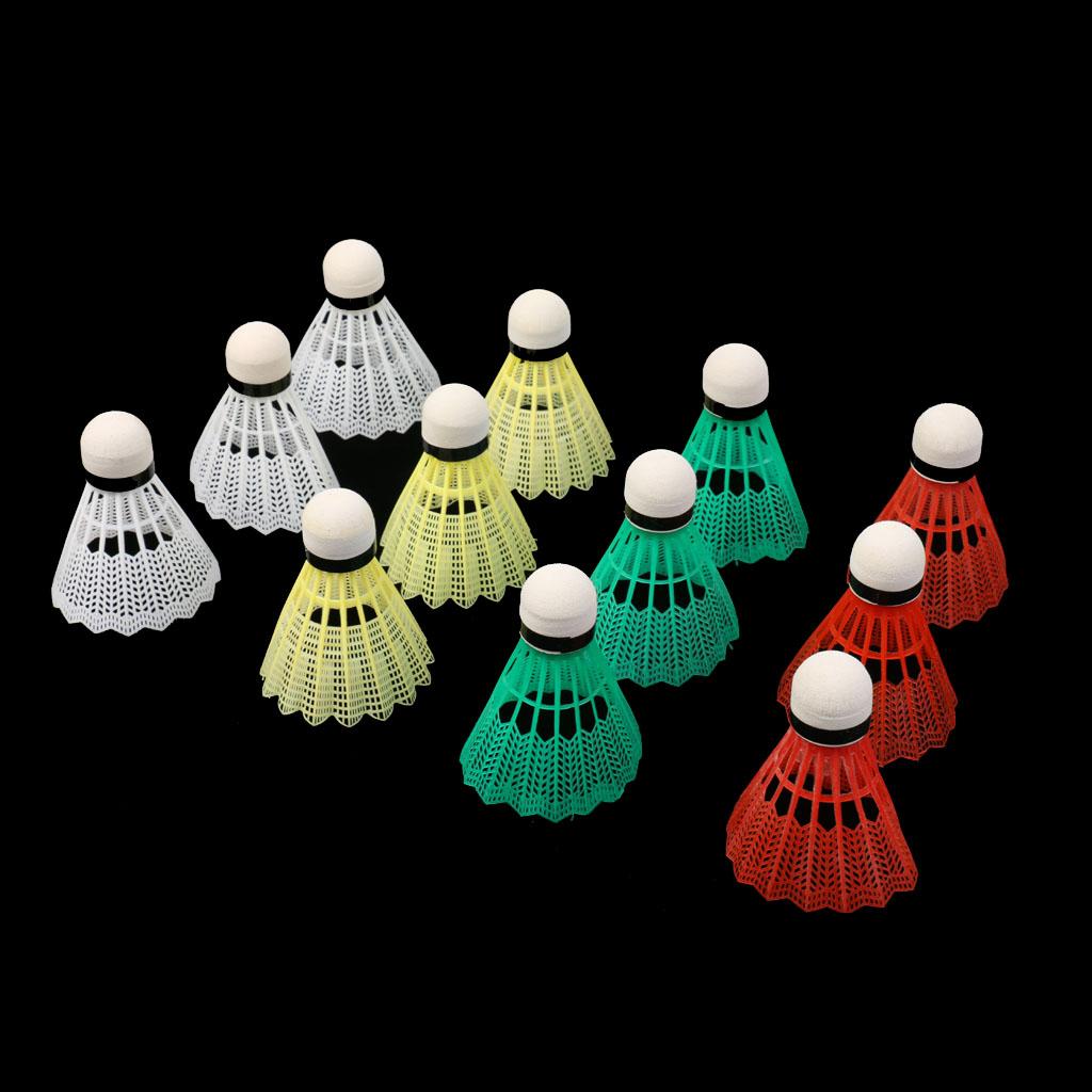 Volantes de bádminton de plást - Nylon Shuttlecock 12 reseña y precio