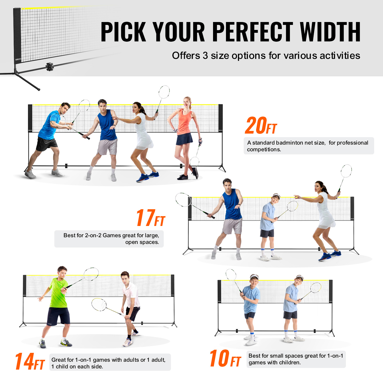 SucceBuy Red de bádminton de 2 - Badminton Rebound Trainer reseña y precio