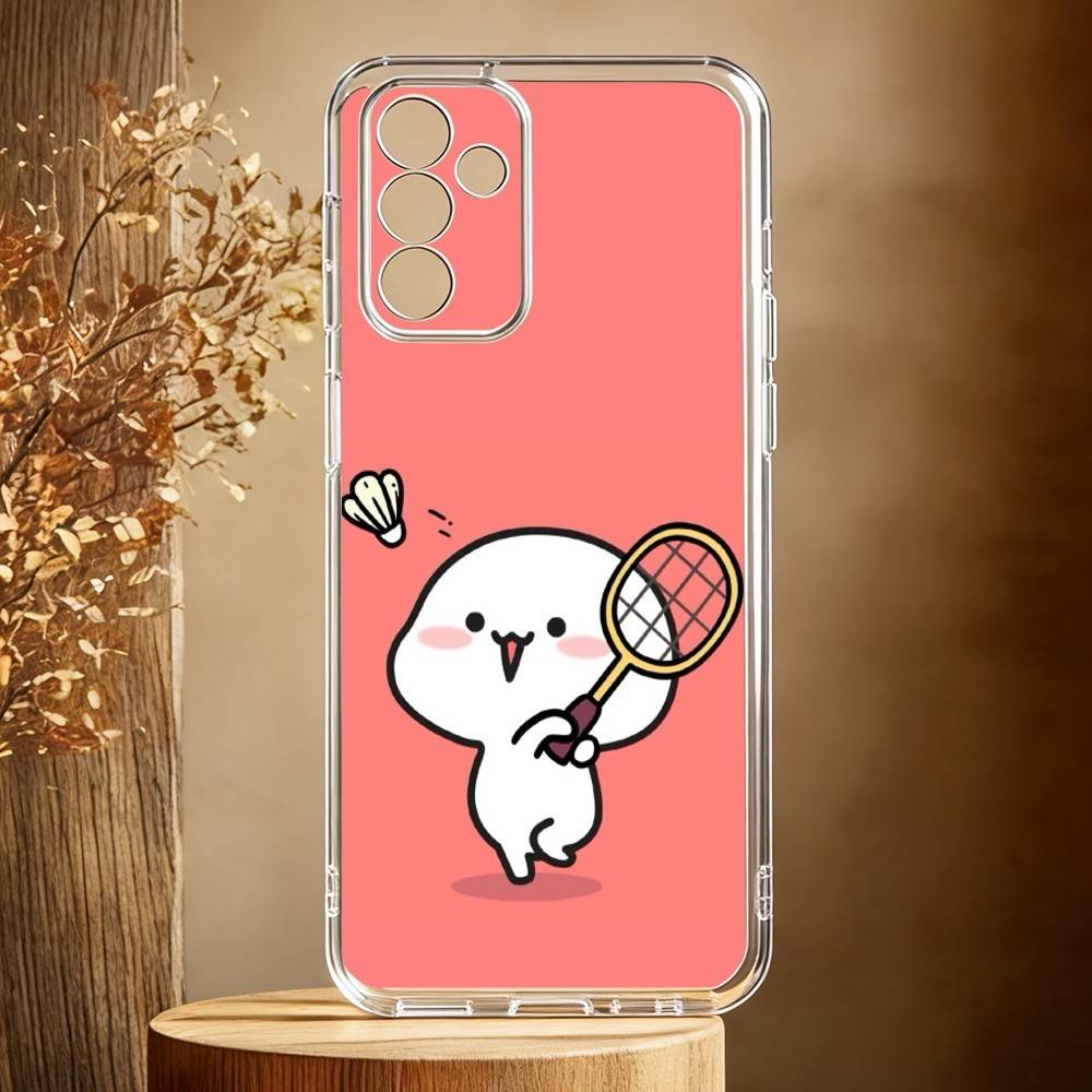 Funda de teléfono con ilustrac - Badminton Quotes reseña y precio