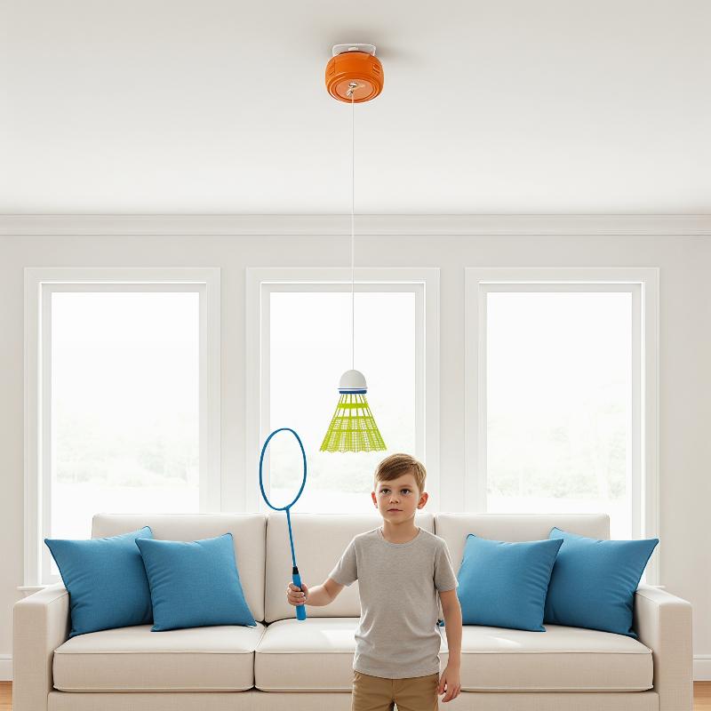 Entrenador de Bádminton Retrác - Badminton Rebound Trainer reseña y precio