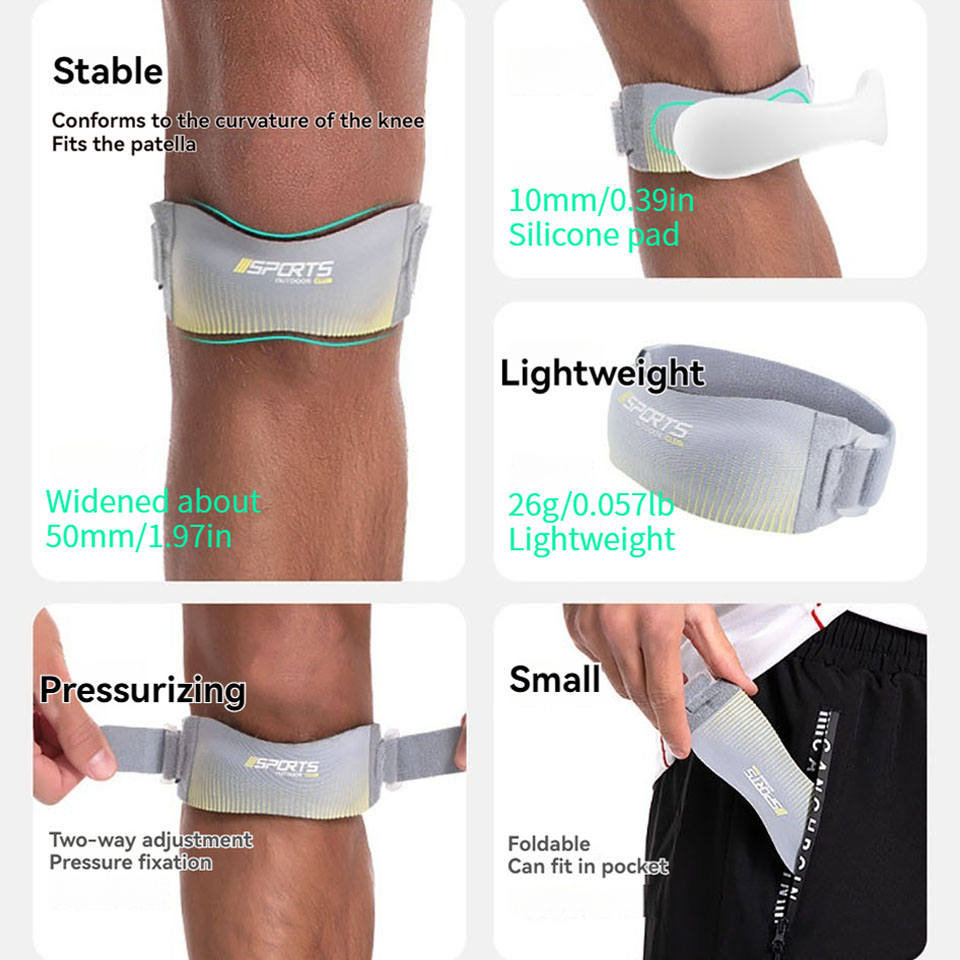 GTUBIKE 1PCS Rodillera ajustab - Knee Brace Badminton reseña y precio