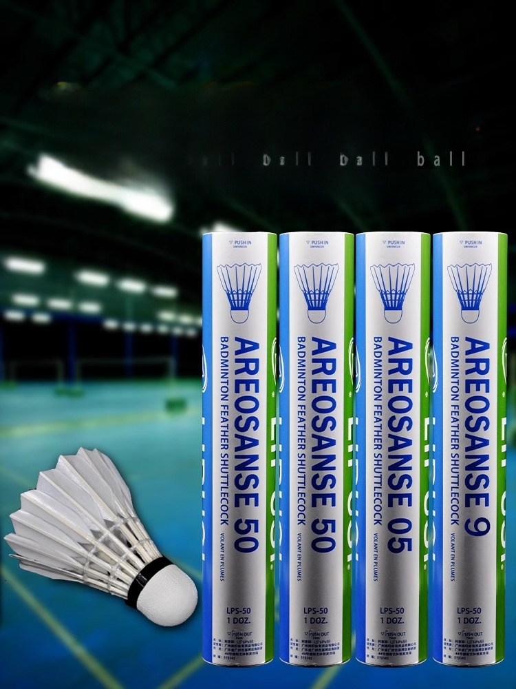 Pluma de bádminton profesional - Badminton Shuttlecock reseña y precio