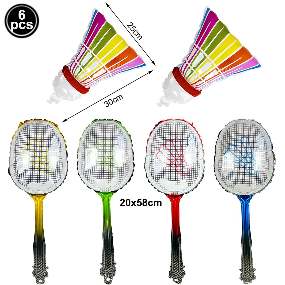 Globos de Aluminio con Forma d - Badminton Shuttlecock reseña y precio