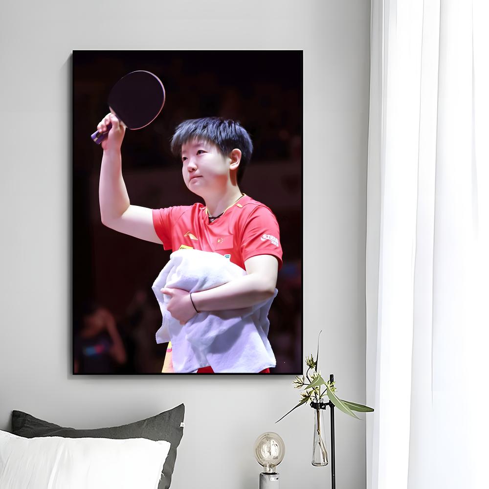 Póster de atleta de tenis de m - Badminton Quotes reseña y precio