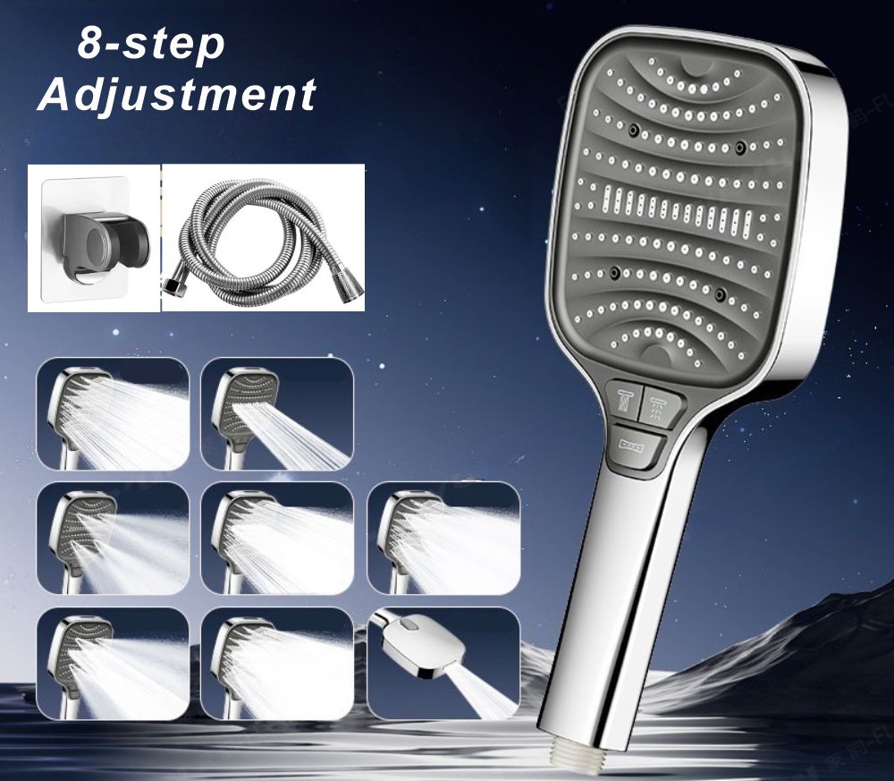 Cabezal de ducha ajustable, du - Head Racket Boom reseña y precio