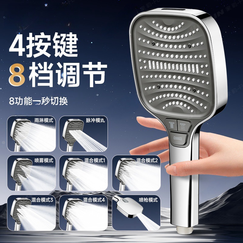 Cabezal de ducha ajustable, du - Head Racket Boom reseña y precio