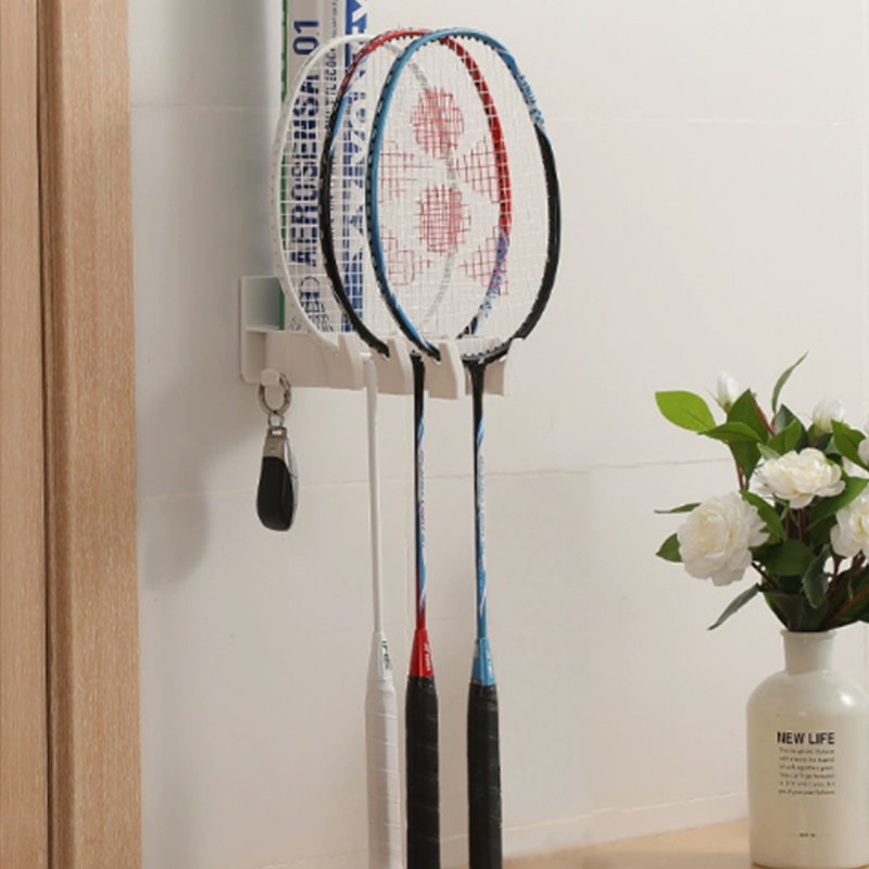 Soporte de pared para raquetas - Badminton Fun reseña y precio