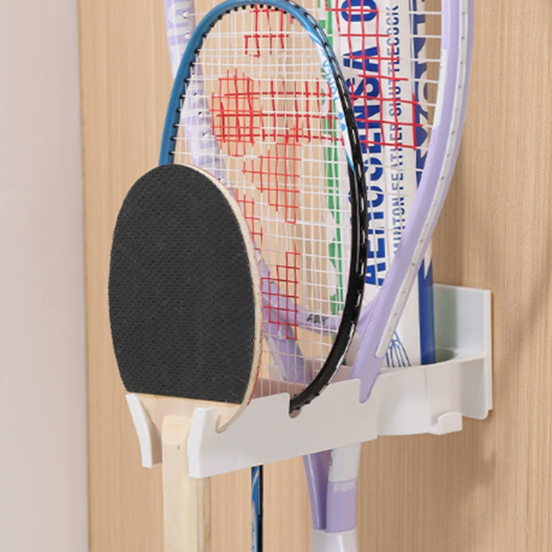 Soporte de pared para raquetas - Badminton Fun reseña y precio